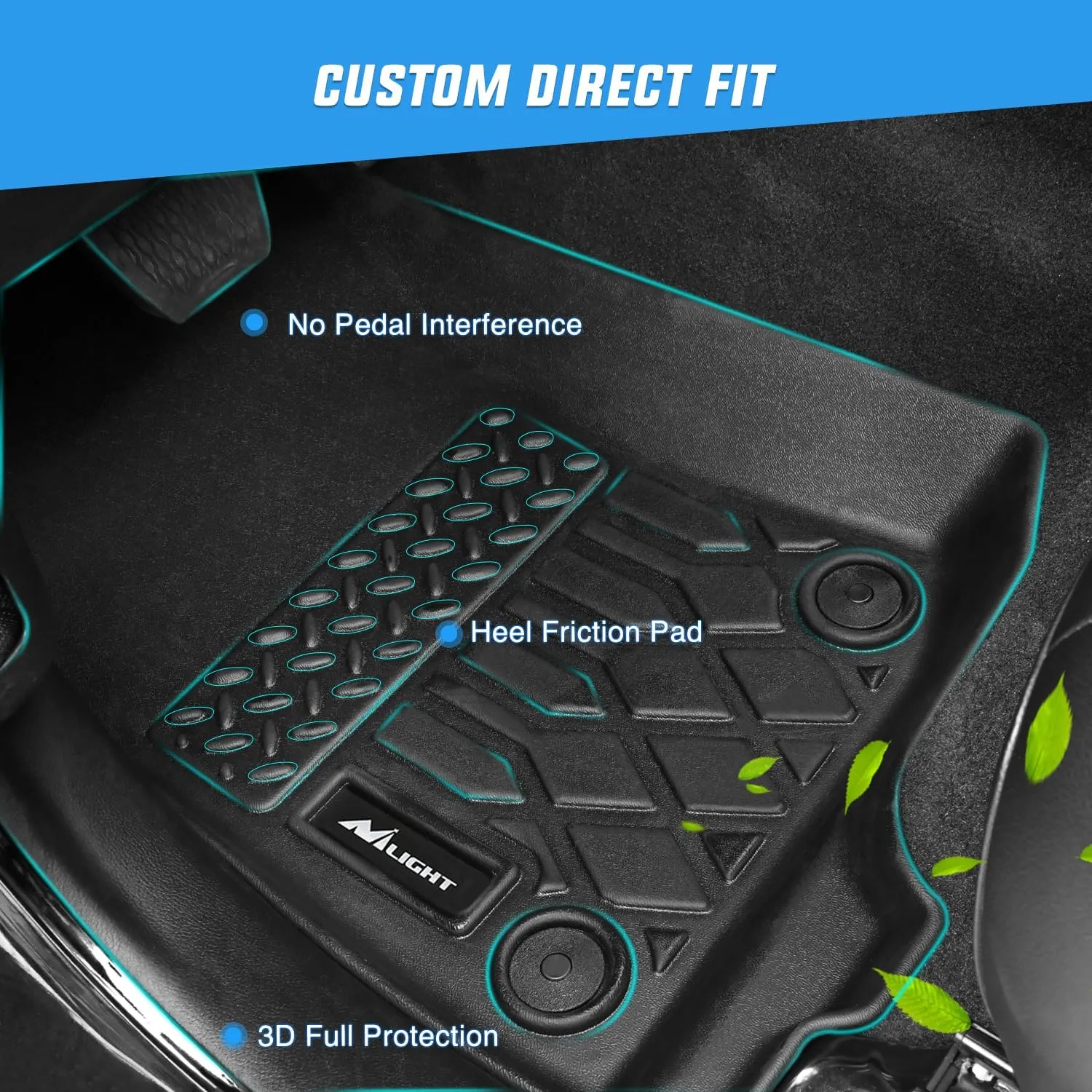 2023 2024 2025 Nissan Ariya TPE Floor Mats