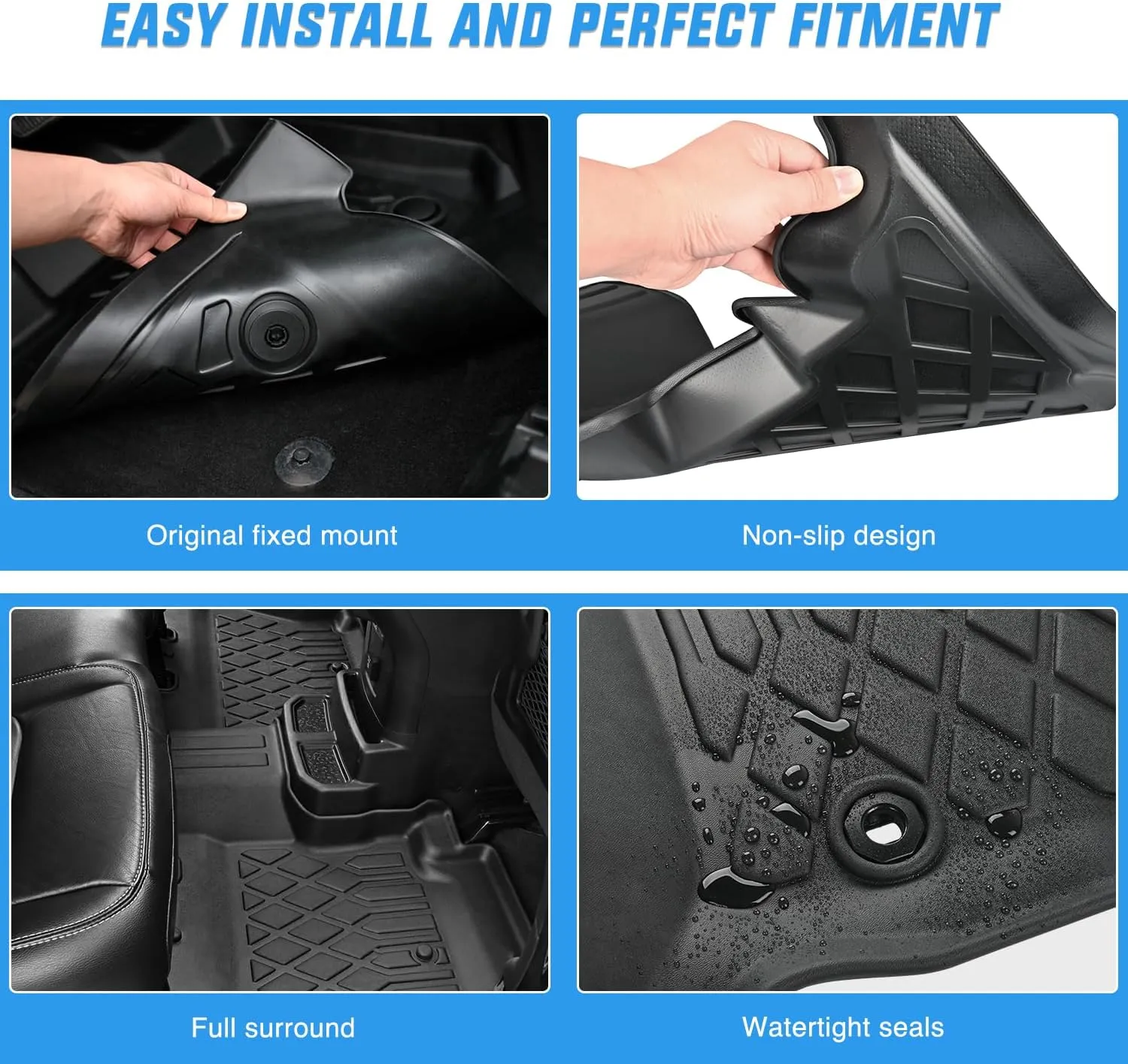 2023 2024 2025 Nissan Ariya TPE Floor Mats