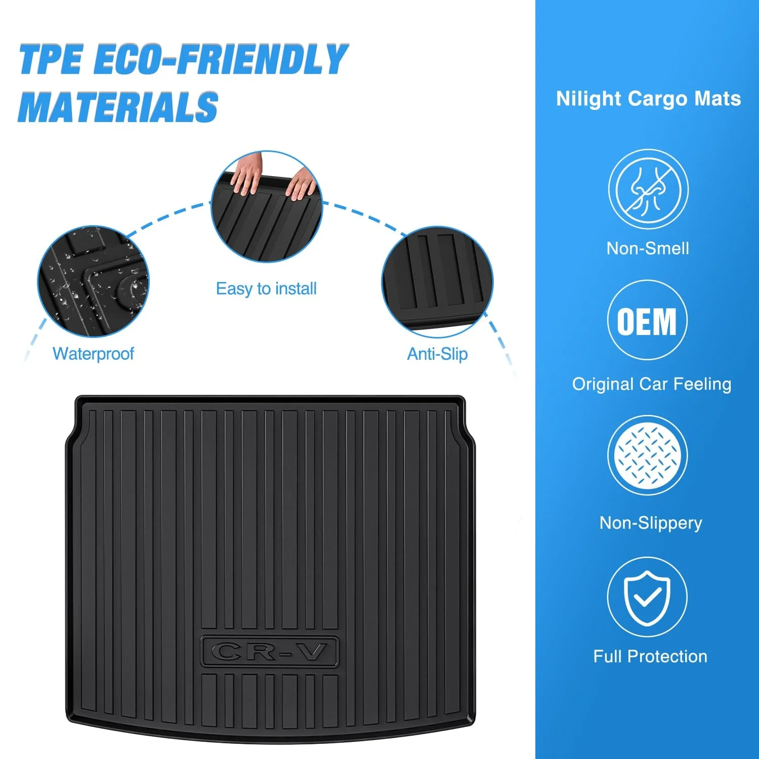 2023 2025 Honda CRV CR-V (Not for Hybrid) Cargo Mats