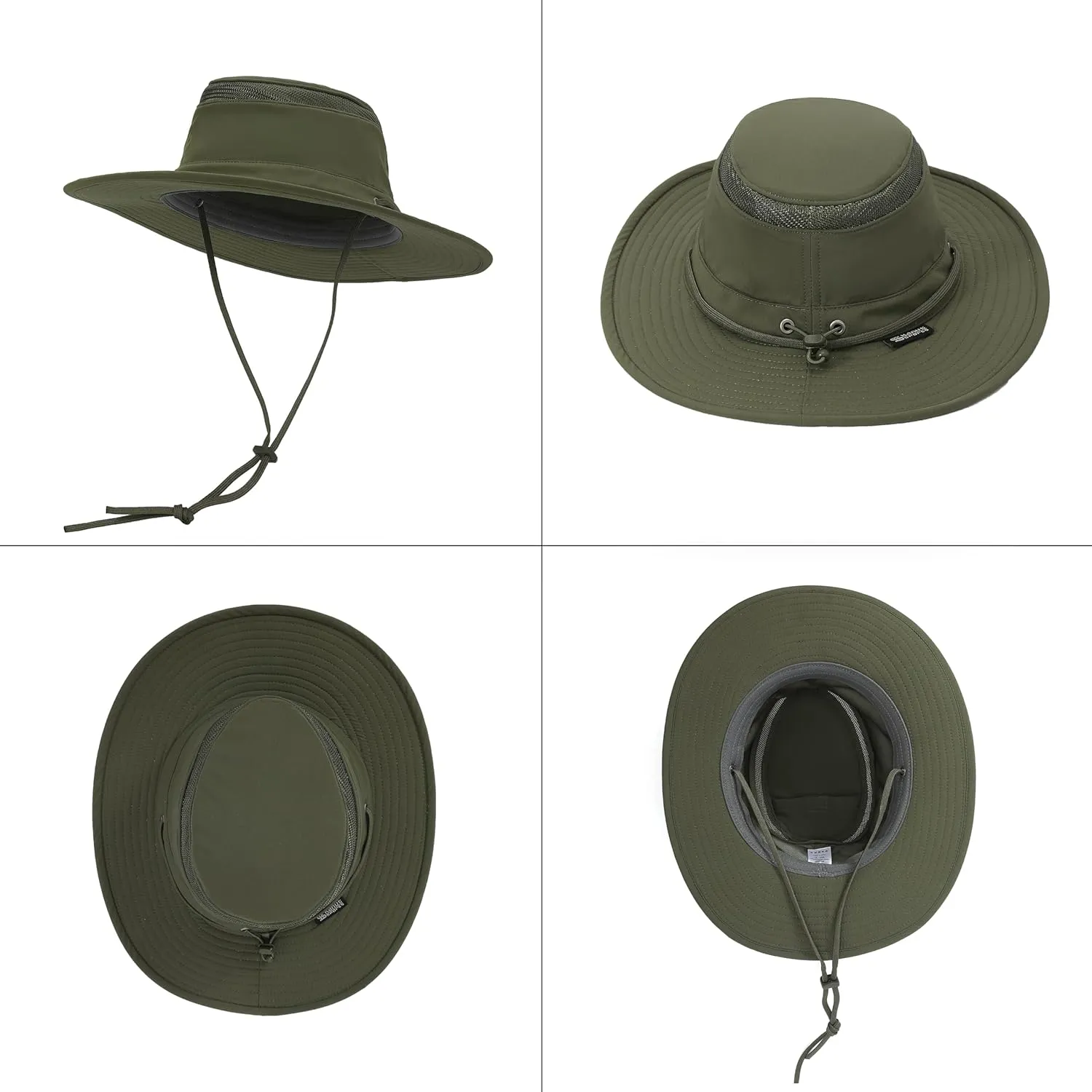 Cimarron Safari Sun Hat with Wide Brim Sun Protection Summer Hat for Women and Men