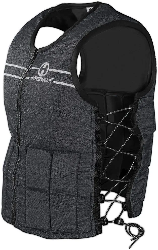 HYPERWEAR Hyper Vest FIT Weighted Vest for Women (Up to 10 lbs)  Comfortable, Breathable, & Adjustable for Walking, Running, Strength Training & Bone Health