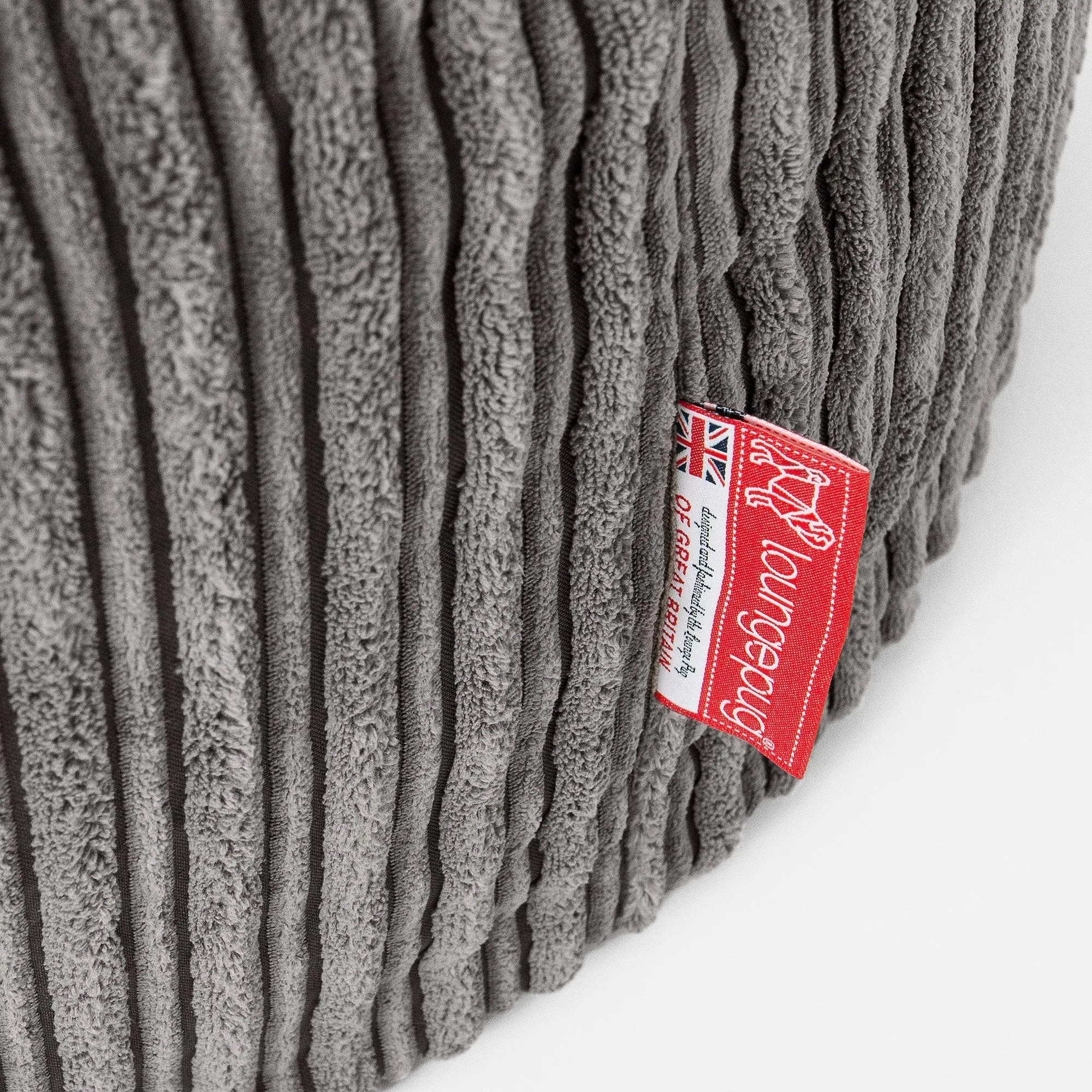 Mammoth Bean Bag Sofa - Cord Graphite Grey