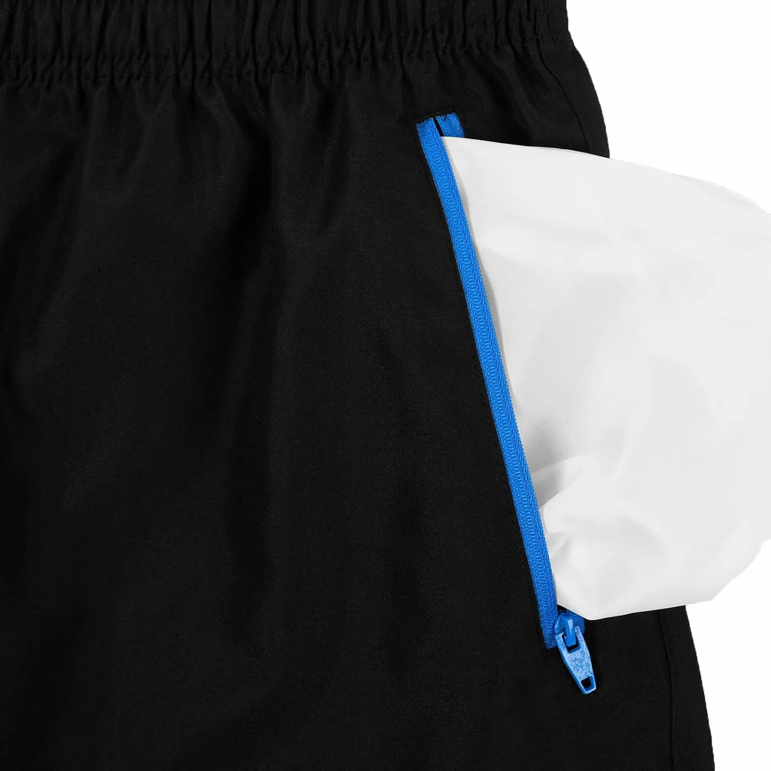Men's Swim Trunks with Zipper Pockets and Mesh Lining,Beach Shorts with Drawstring Quick Dry Swim Shorts, Solid Beach Shorts