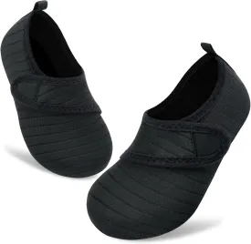 VIFUUR Kids Water Shoes Boys Girls Barefoot Water Sports Socks Hook&Loop Beach Shoes Quick Dry Aqua Socks Swim Walking Outdoor Sports for Toddler