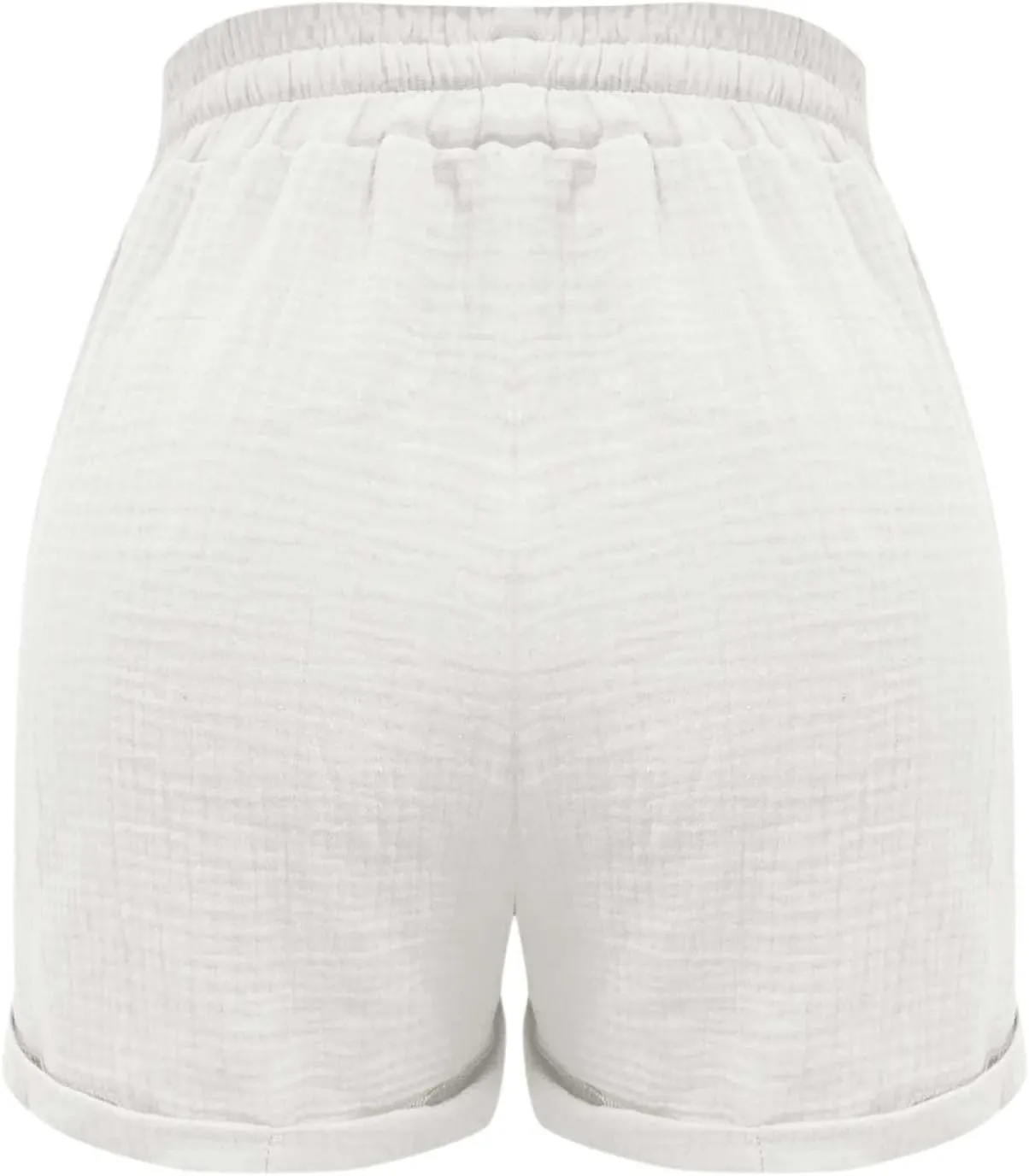 Womens Linen Shorts,2025 Summer Shorts for Women Comfy Cute Drawstring Beach Short Pants with Pockets