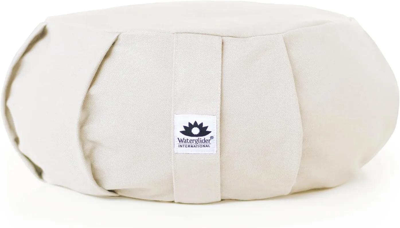 Zafu Meditation Cushion - Eclipse line - Removable Cover and Buckwheat Fill